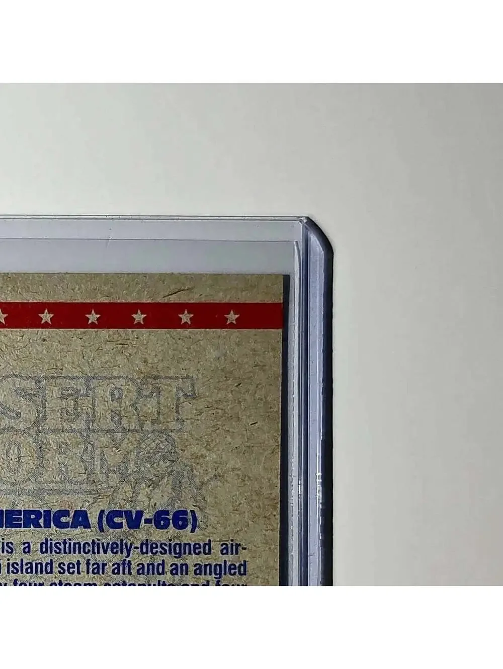 USS America 1991 Topps Desert Storm #57 Card